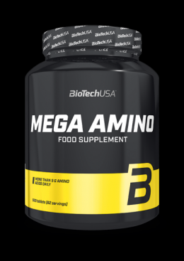 Biotech USA Mega Amino, 500 Tabletten