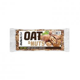 Biotech USA Oat & Nuts Riegel 20x70g Walnuss - Pekannuss