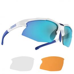 BLIZ Brillenset Hybrid 2022, Unisex (Damen / Herren), Fahrradbrille, Fahrradzube