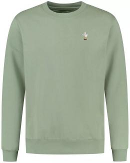 Angebot für Blue Fleece Bird Watcher Sweater Men Blue LOOP Originals, sea spray green l Bekleidung > Pullover General Clothing - jetzt kaufen.