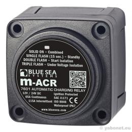 BlueSea Spannungsgesteuertes Trennrelais Mini ACR 12V / 65A