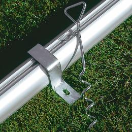 Bodenverankerung für Mini-Trainingstore, System für Tore mit Bodenholmen aus Profilen 80x40 mm