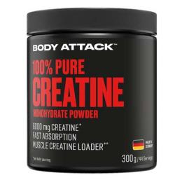Body Attack 100% Pure Creatine Pulver, 300g