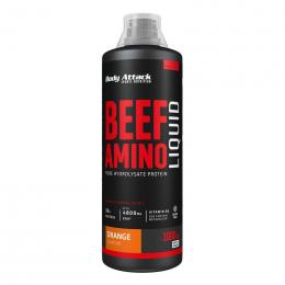 Body Attack Beef Amino Liquid 1000ml Orange