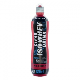 Body Attack CLEAR Iso Whey Drink, 500ml