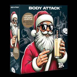 Body Attack Fitness Adventskalender 2025 High-Protein-Snacks & Merch