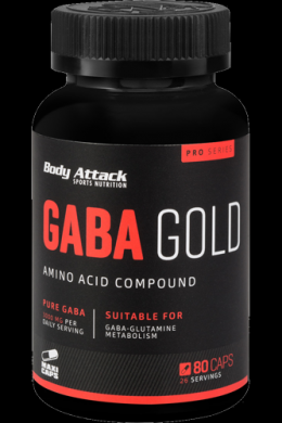 Body Attack Gaba Gold, 80 Kapseln