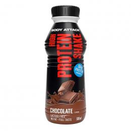 Body Attack High Protein Shake 12x500ml inkl. Pfand Schokolade