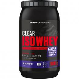 Body Attack Iso Whey Clear 900g Brombeere