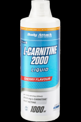 Body Attack L-Carnitine 2000 Liquid, 1000ml Angebot kostenlos vergleichen bei topsport24.com.
