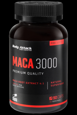 Body Attack Maca 3000, 90 Kapseln