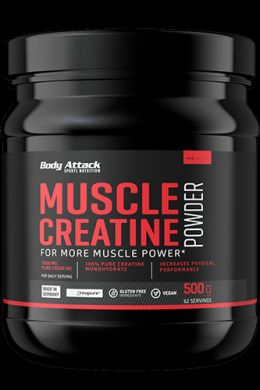 Body Attack Muscle Creatine Creapure, 500g