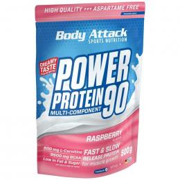 Body Attack Power Protein 90 500g Himbeere