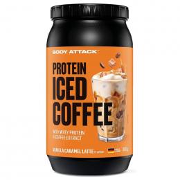 Body Attack Protein Iced Coffee 900g Vanille Karamel Latte