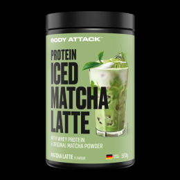 Body Attack Protein Iced Matcha Latte, 500g