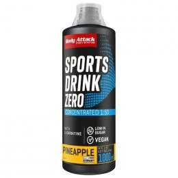 Body Attack Sports Drink Zero 1000ml Ananas