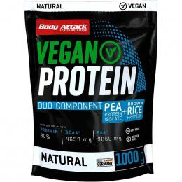 Body Attack Vegan Protein 1000g Neutral