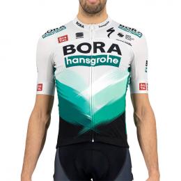 BORA-hansgrohe Team 2021 Kurzarmtrikot, für Herren, Größe L, Rennrad Trikot, Rad