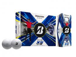 Bridgestone Tour B XS Tiger Edition Golf-Ball 12 Bälle | white