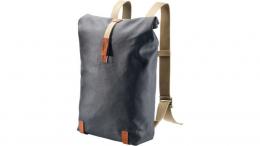 Brooks Pickwick Canvas Backpack GRAU/GELB