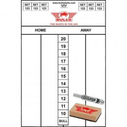Bull's NL - Flexibles Scoreboard Set - 45x30