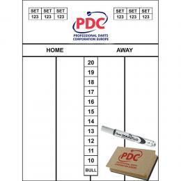 Bull's NL - Flexibles Scoreboard Set PDC - 45x30