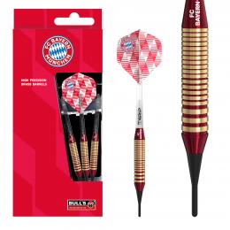 BULL'S FC Bayern M?nchen Brass Softdarts 18g