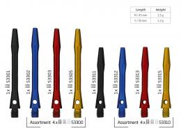 BULL`S Simplex Aluminium Shaft rot Medium