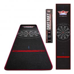 Bulls Dartteppich schwarz rot 300x65 cm Angebot kostenlos vergleichen bei topsport24.com.