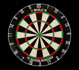 Bulls FC Bayern München Bristle Steeldartboard