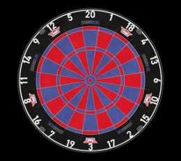 Bulls NL Shark Blue Pro Steeldartboard