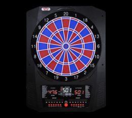 Bulls NL Universum Pro Light Elektronisches Dartboard - Blau Rot