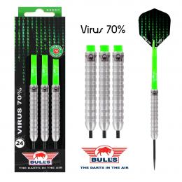 Bulls Virus Steeldarts 70% Tungsten 25g