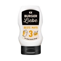 BURGER LIEBE Burgersoße - Beste Mayo - 300ml- vegan - ohne Konservi...
