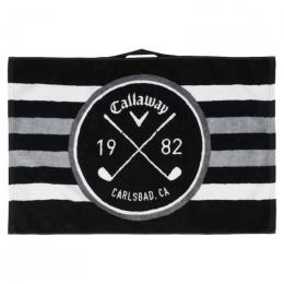 Callaway Cart Towel Schlägertuch | black-white, charcoal
