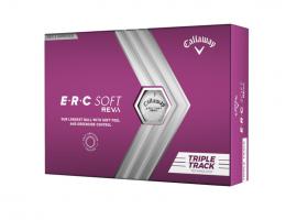 Callaway ERC Soft Reva Triple Track Golf-Ball 2023 Weiß 12-Bälle