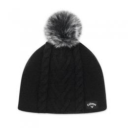 Callaway Pom Pom Beanie Damen | black