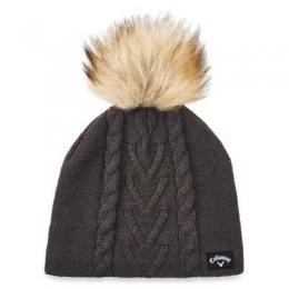 Callaway Pom Pom Beanie Damen | charcoal