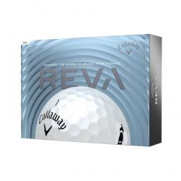 Callaway Reva Golf-Ball Pearl Weiß 12-Bälle