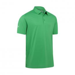 Callaway Swing Tech Tour Fit Solid Polo Herren golf green XXXL