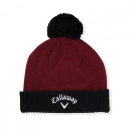 Callaway Tour Authentic Pom Beanie | Wine/Black