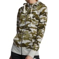 Camo Gym Vintage FZ Hoodie Women