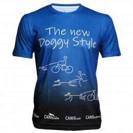 CANIbale dogsport NEW DOGGY STYLE Shirt Men DOGGYblue
