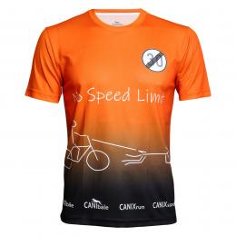 CANIbale dogsport NO SPEED LIMIT Shirt Men SPEEDorange