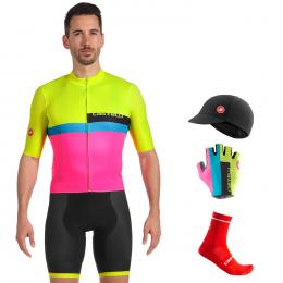 CASTELLI A Blocco Maxi-Set (5 Teile), für Herren, Fahrradbekleidung