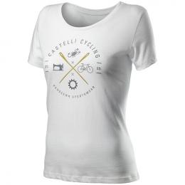 CASTELLI Damen T-Shirt Sarta, Größe XL, Bike Trikot, Mountainbike Bekleidung