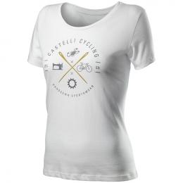 CASTELLI Damen T-Shirt Sarta, Größe XS, MTB Shirt, MTB Kleidung