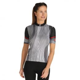 CASTELLI Damentrikot Illusione, Größe S, Rennrad Trikot, Radsportbekleidung