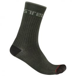 CASTELLI Distanza 20 Winterradsocken, für Herren, Größe 2XL, Fahrradsocken, Fahr