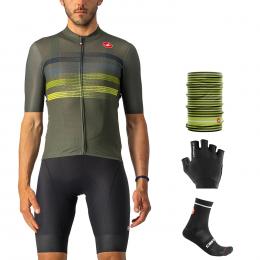 CASTELLI Endurance Pro Maxi-Set (5 Teile), für Herren, Fahrradbekleidung